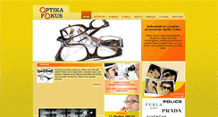 Desktop Screenshot of optikafokus.com